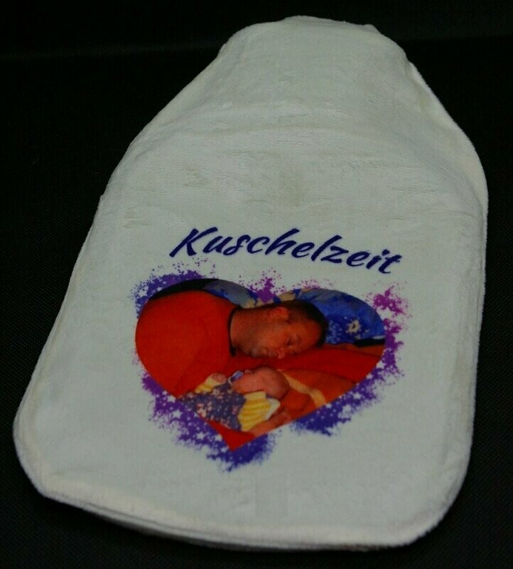 Wärmflasche mit Ihrem Foto