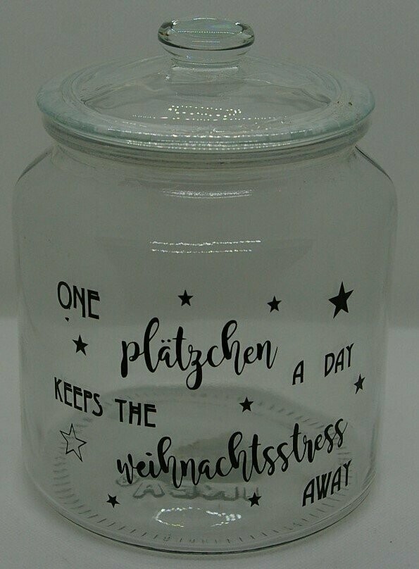 Keksdose "One Plätzchen"