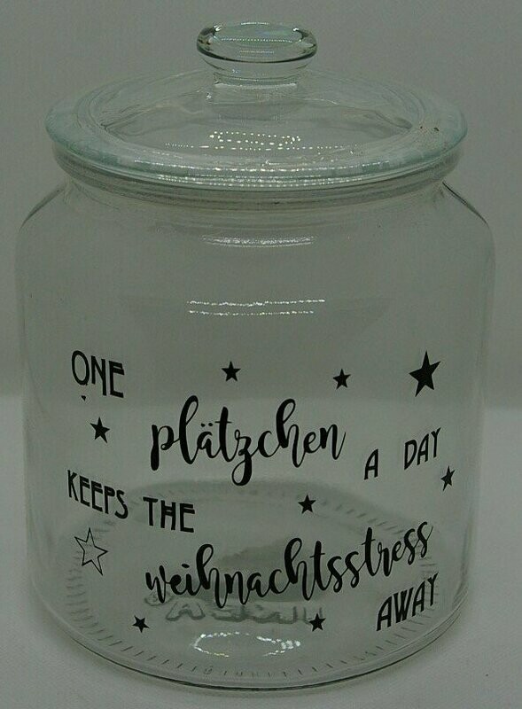 Keksdose "One Plätzchen"