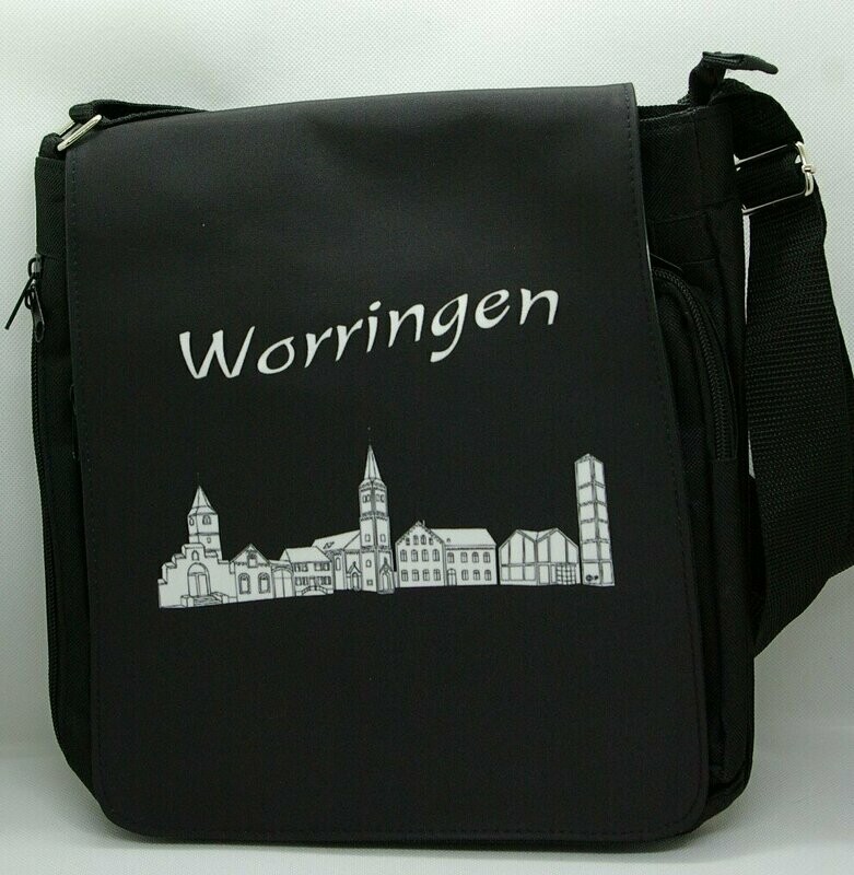 Schultertasche Worringer Skyline - Mittel