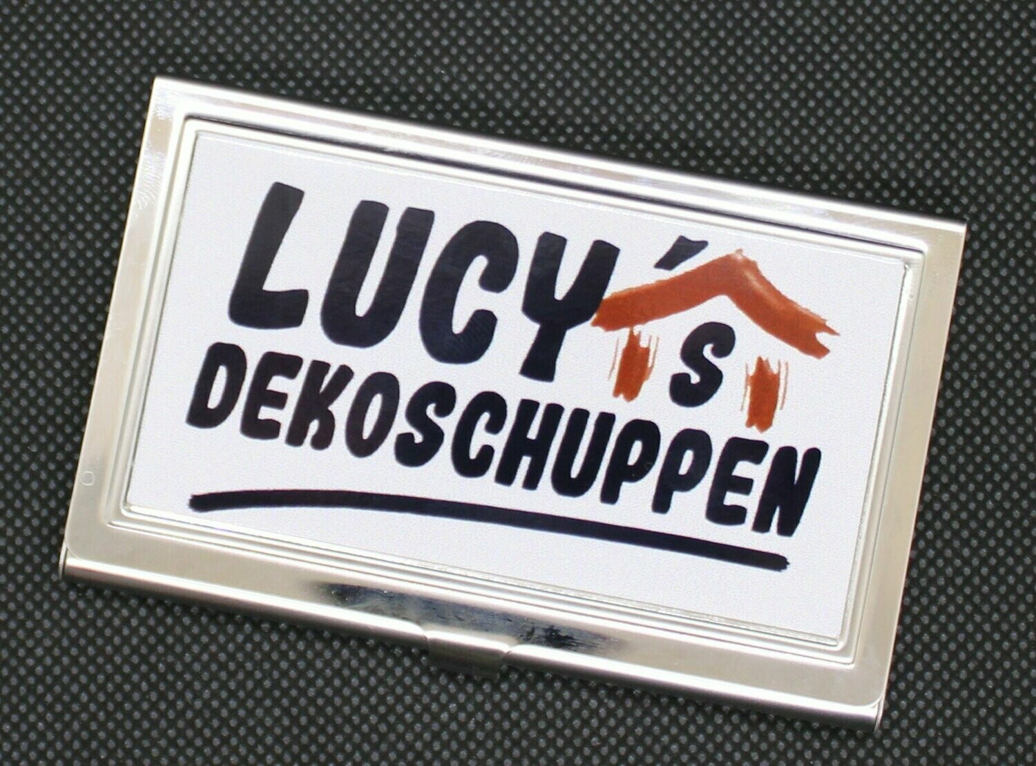 Visitenkartenbox mit Ihrem Foto Visitenkartenbox mit Ihrem Foto