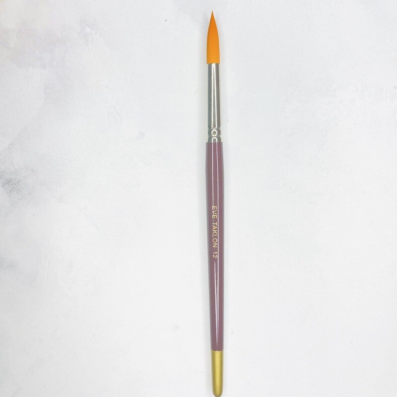 Paintbrush - Taklon - Size 12 Round