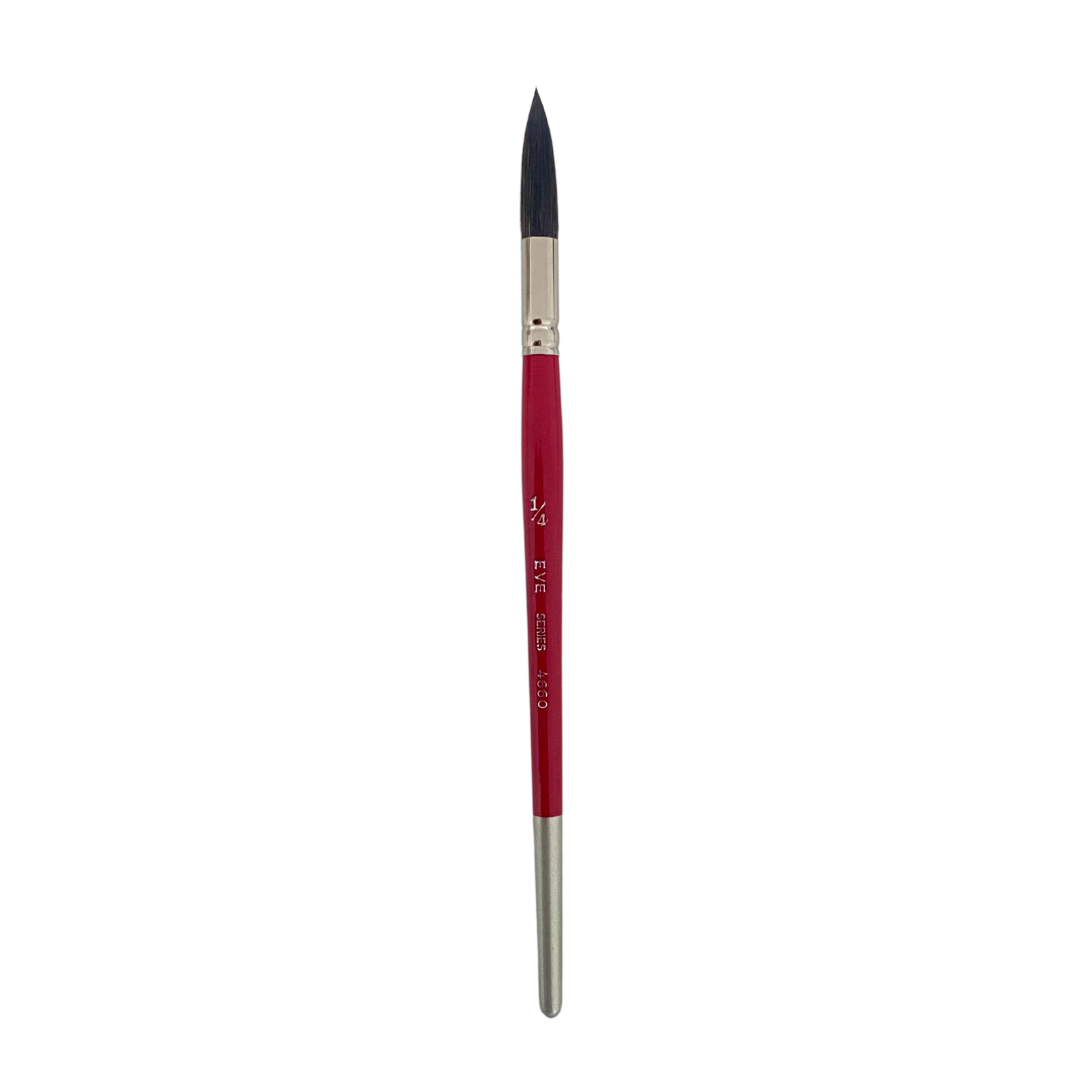 Pure Sable Paintbrush - Size 1/4 Round