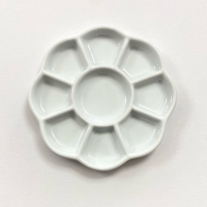 Porcelain Paint Palette - Mini (13 cm)
