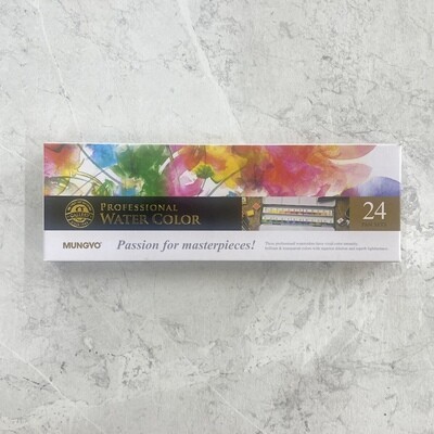 Watercolour 24 Pan Set – Mungyo