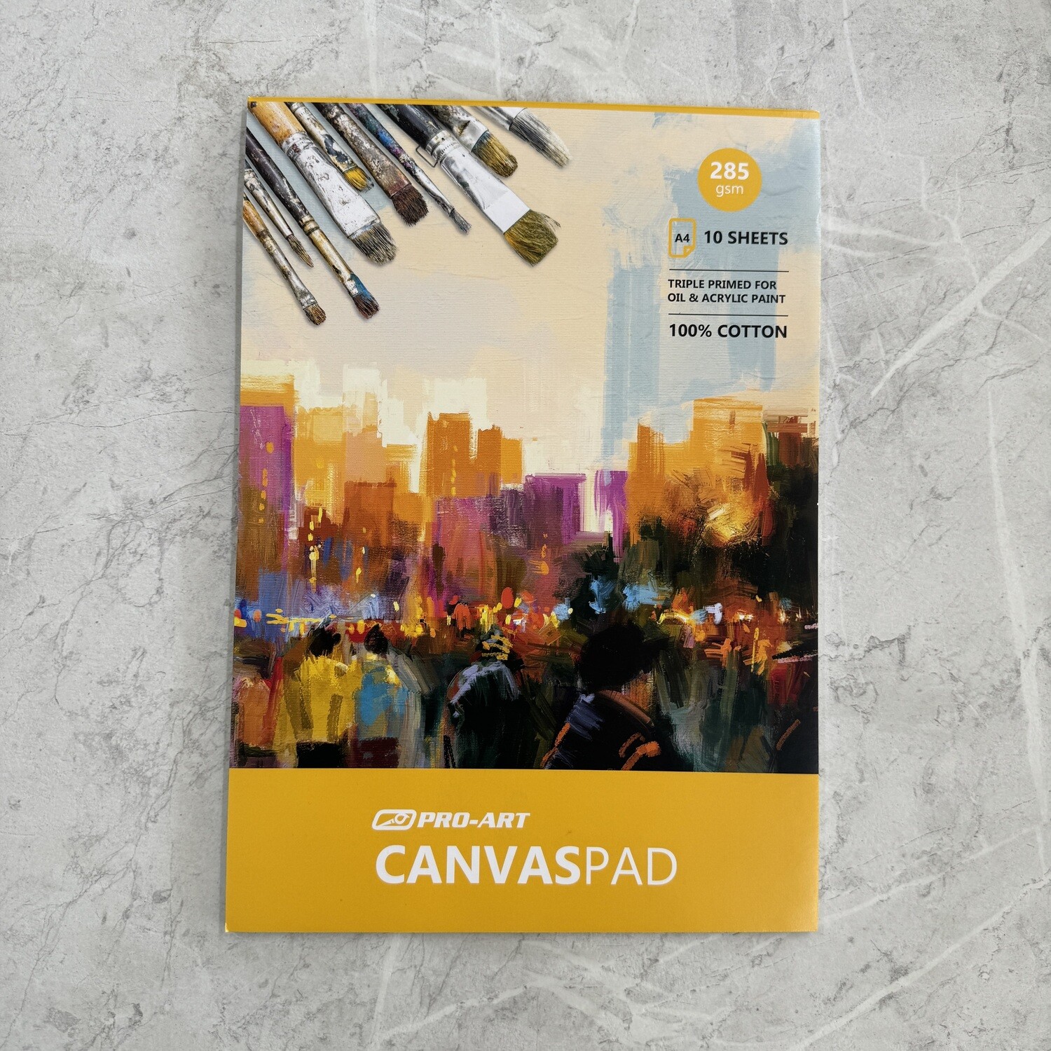 Canvas Pad (10 Sheet) A4 Size - Pro-Art