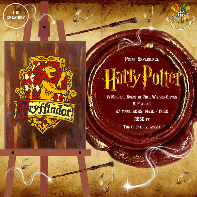 Harry Potter Paint Experience: 27 April 2025 Harry Potter Paint Experience: 27 April 2025