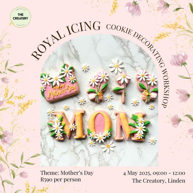 Royal Icing Cookie Decorating Workshop: Mother&#39;s Day - 4 May 2025