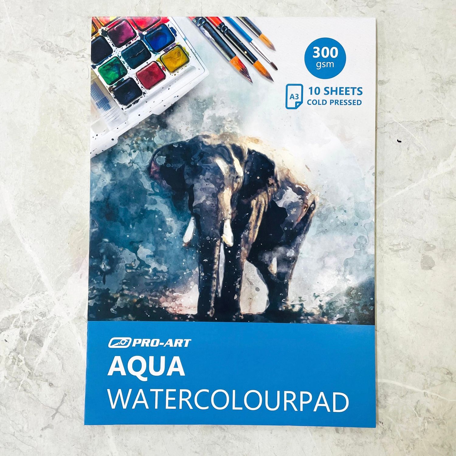 Watercolour Paper Pad A3 300gsm (10 Sheets) (Cold Press)