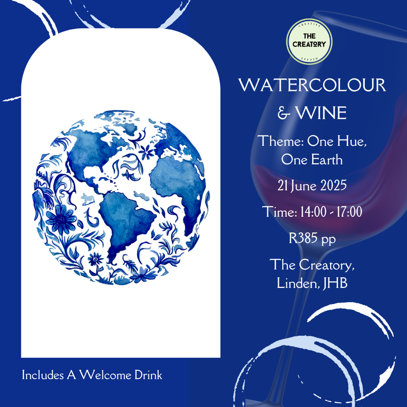 Watercolour & Wine: One Hue, One World - 21 June 2025 Watercolour & Wine: One Hue, One World - 21 June 2025