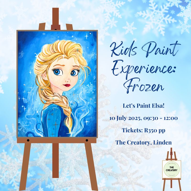 Kids Paint Experience: Frozen! - 10 July 2025 Kids Paint Experience: Frozen! - 10 July 2025