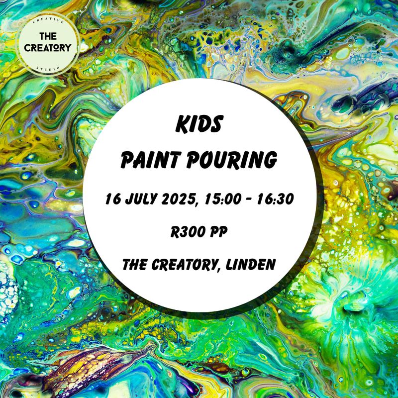 Kids Paint Pouring Workshop - 16 July 2025