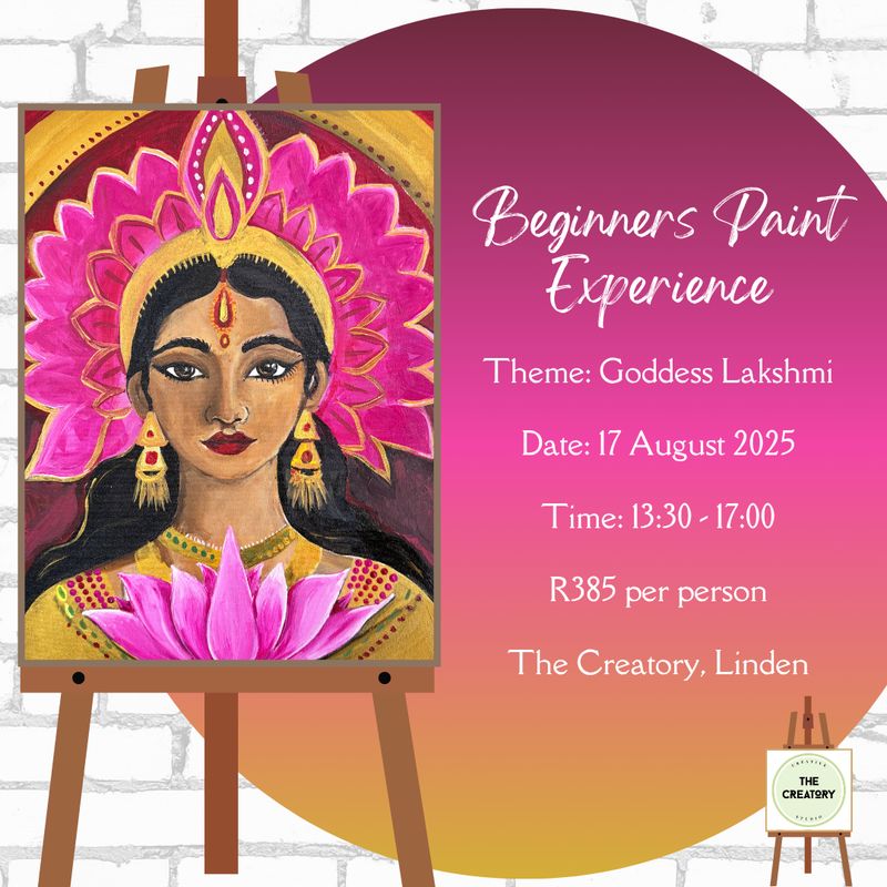 Beginners Paint Experience: Goddess Lakshmi - 17 August 2025