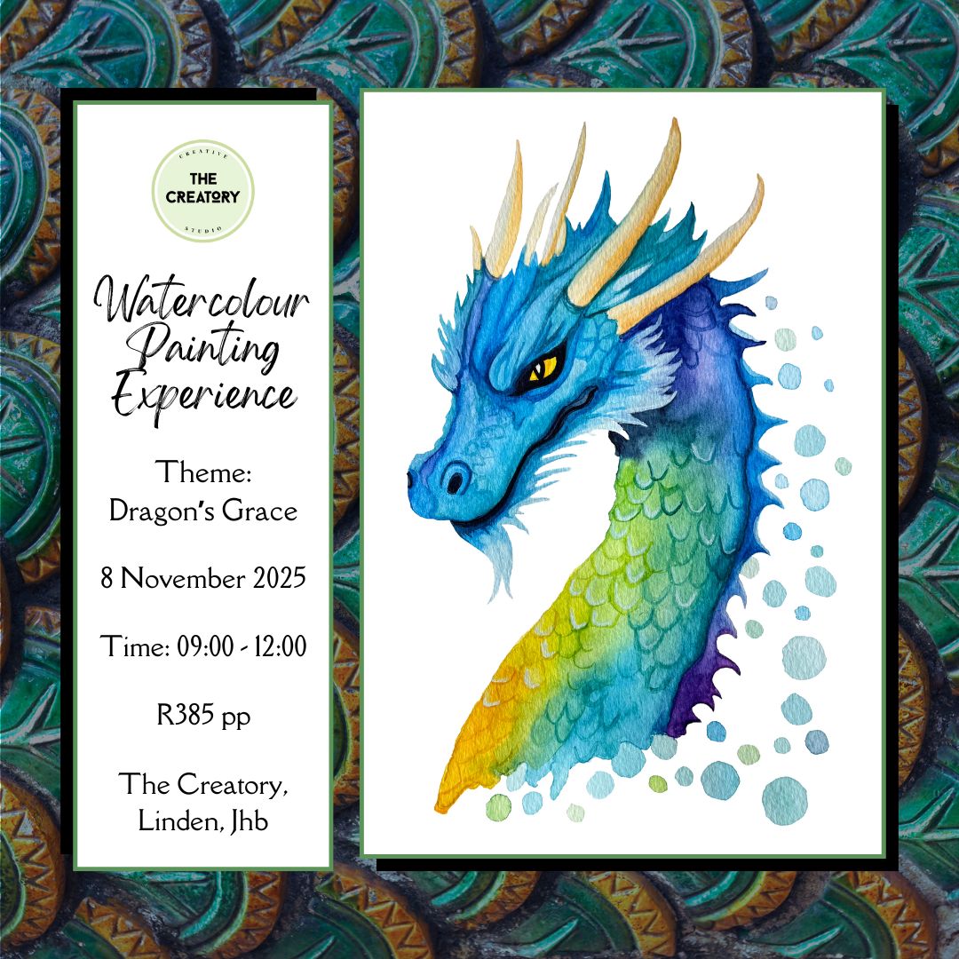 Watercolour Painting Experience: Dragon&#39;s Grace - 8 November 2025