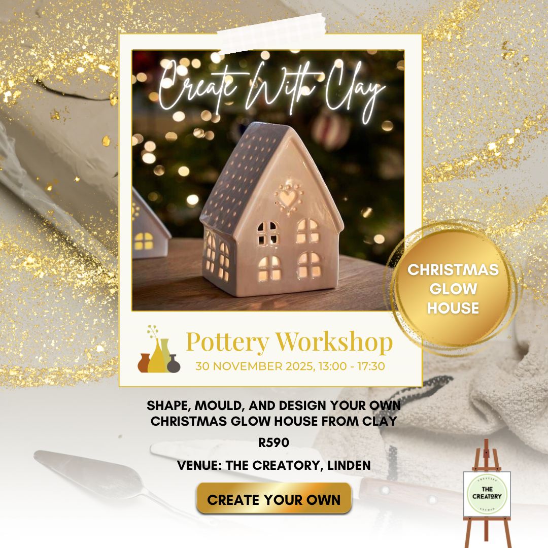 Pottery Workshop: Christmas Glow House - 30 November 2025