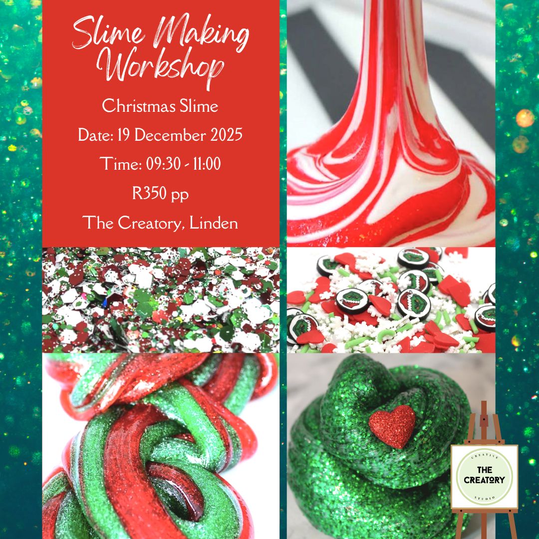 Slime Making Workshop: Christmas Slime - 19 December 2024