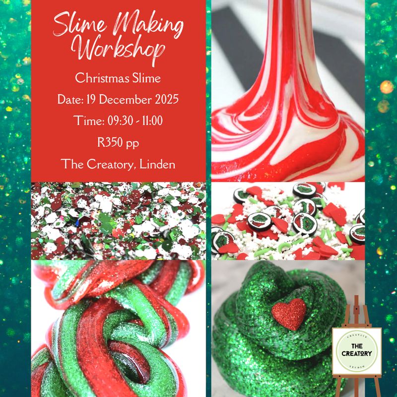 Slime Making Workshop: Christmas Slime - 19 December 2024