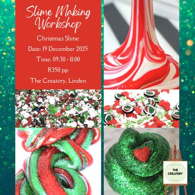 Slime Making Workshop: Christmas Slime - 19 December 2024
