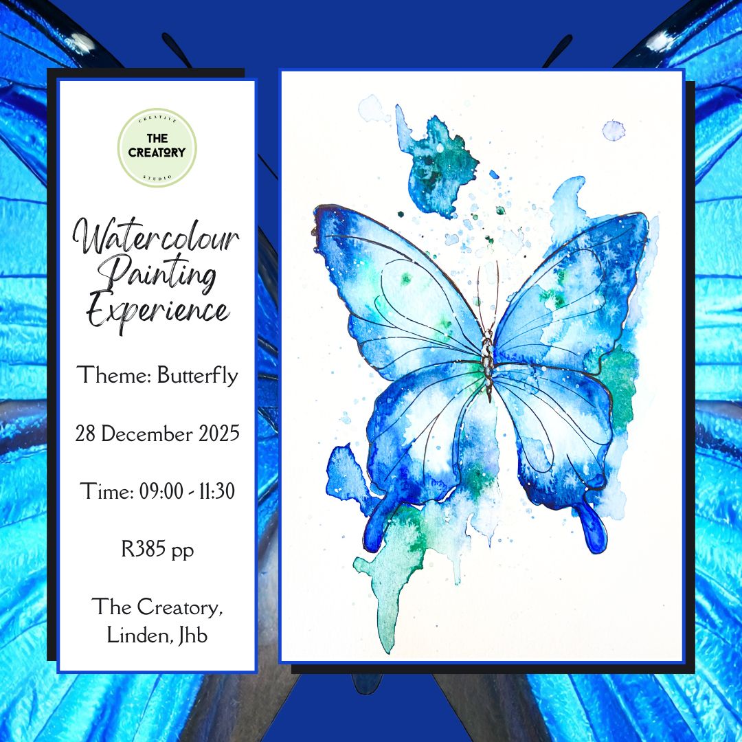Watercolour Painting Experience: Butterfly - 28 December 2025