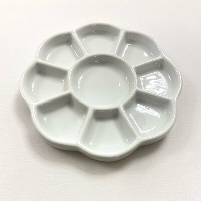 Porcelain Paint Palette - Mini (13 cm)