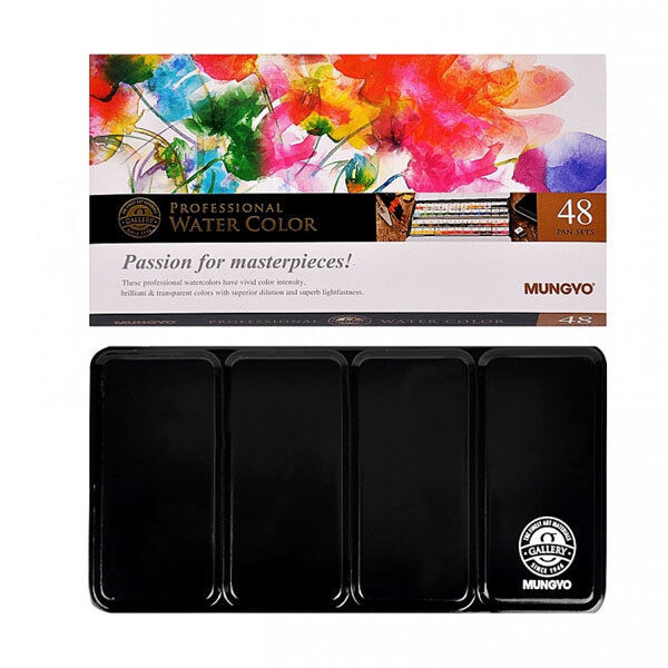 Watercolour 48 Pan Set – Mungyo