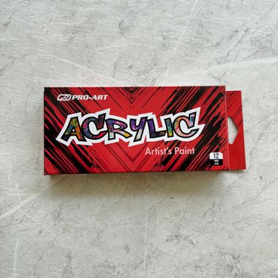Acrylic Paint Set (12 PC) 12 ml