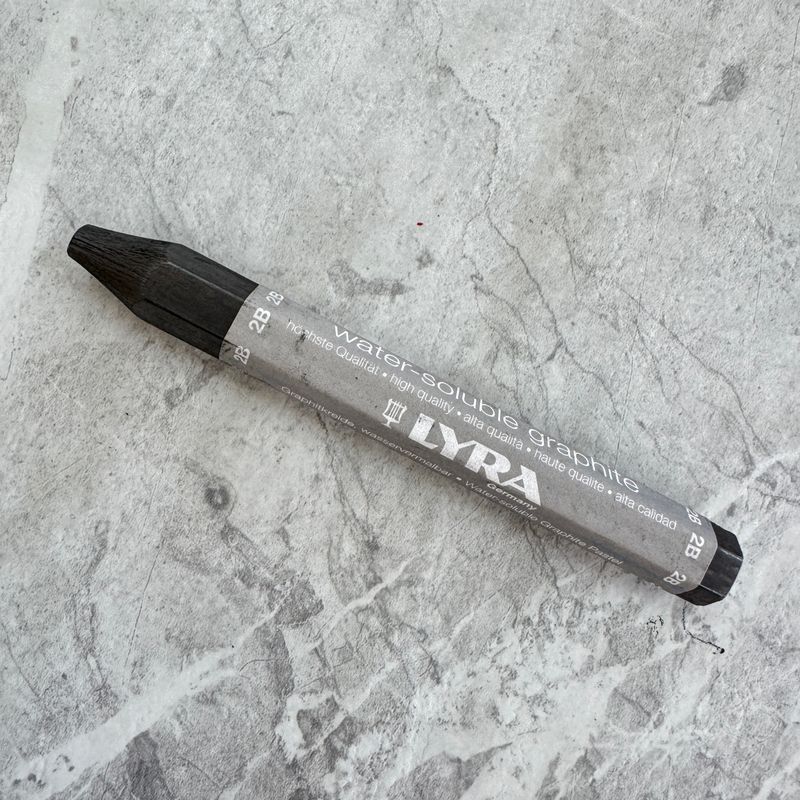 Graphite Water-Soluble Crayons 2B - Lyra