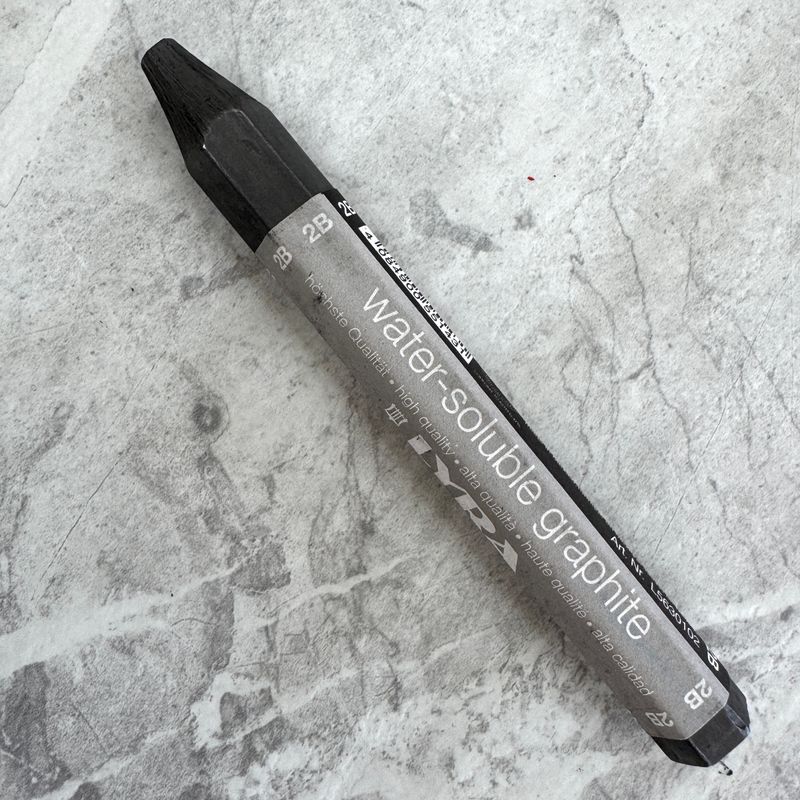 Graphite Water-Soluble Crayons 2B - Lyra