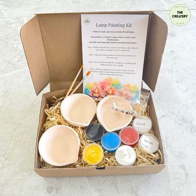DIY Diwali Lamp Painting Kit