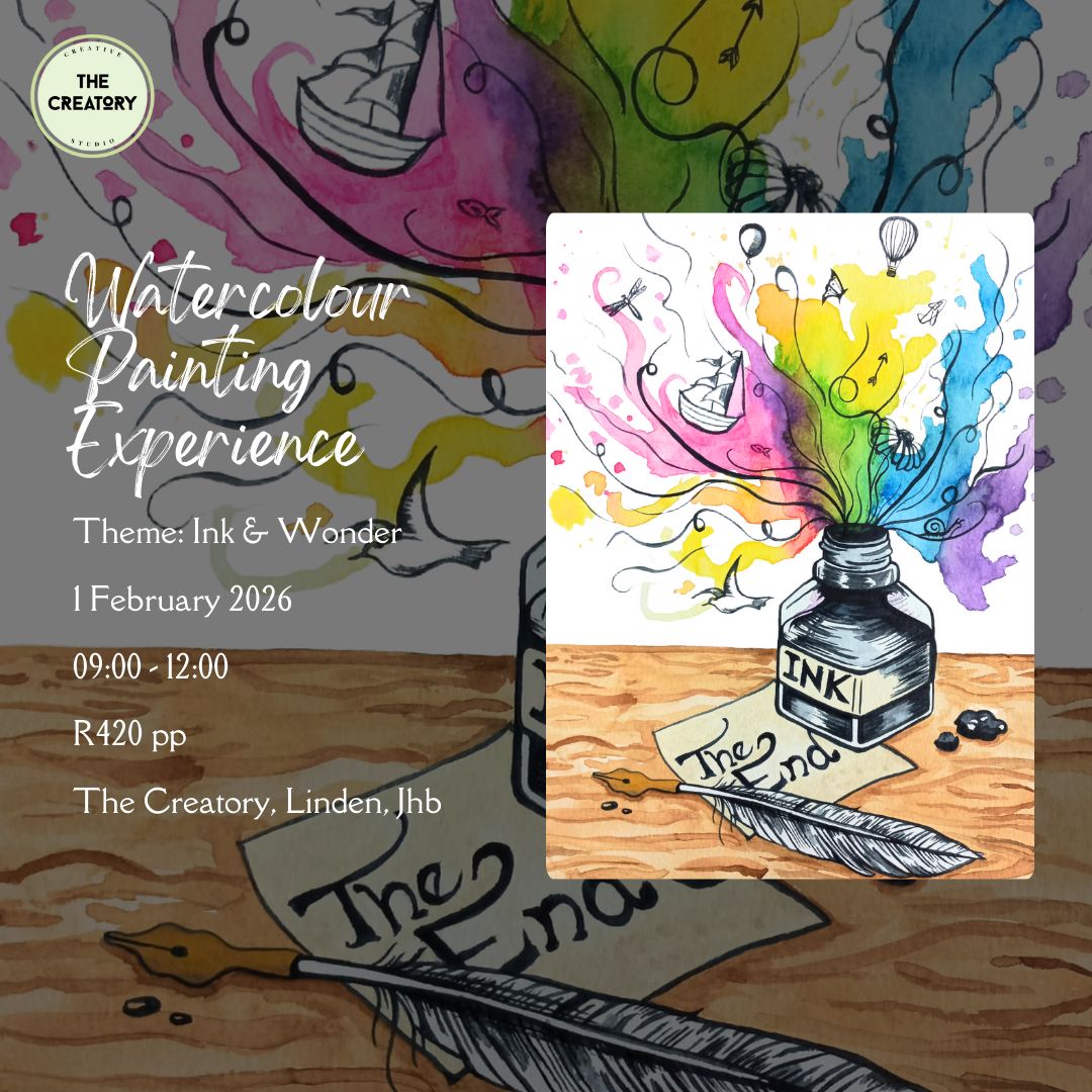 Watercolour Painting Experience: Ink &amp; Wonder - 1 February 2026