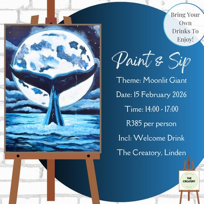 Paint &amp; Sip: Moonlit Giant - 15 February 2026