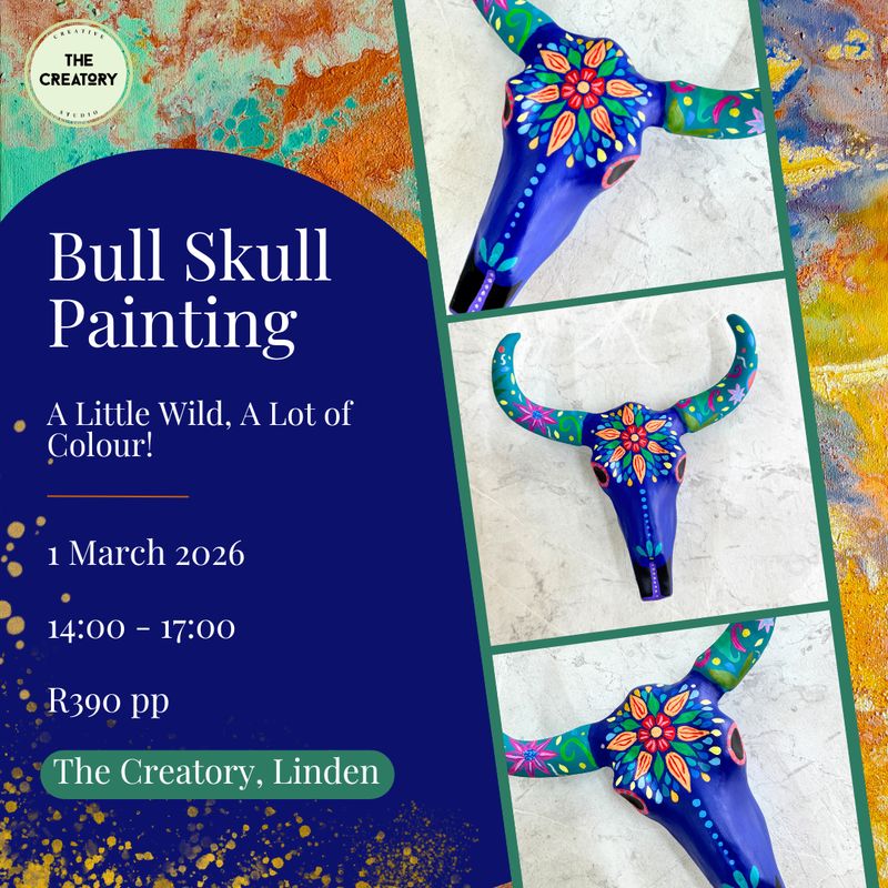 Bull Skull Painting: 1 March 2026