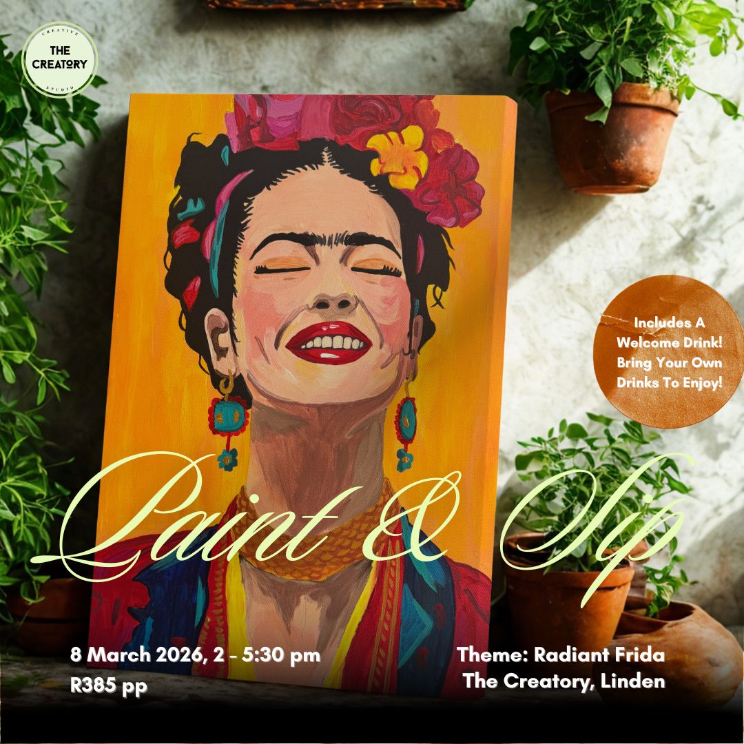 Paint &amp; Sip: Radiant Frida - 8 March 2026