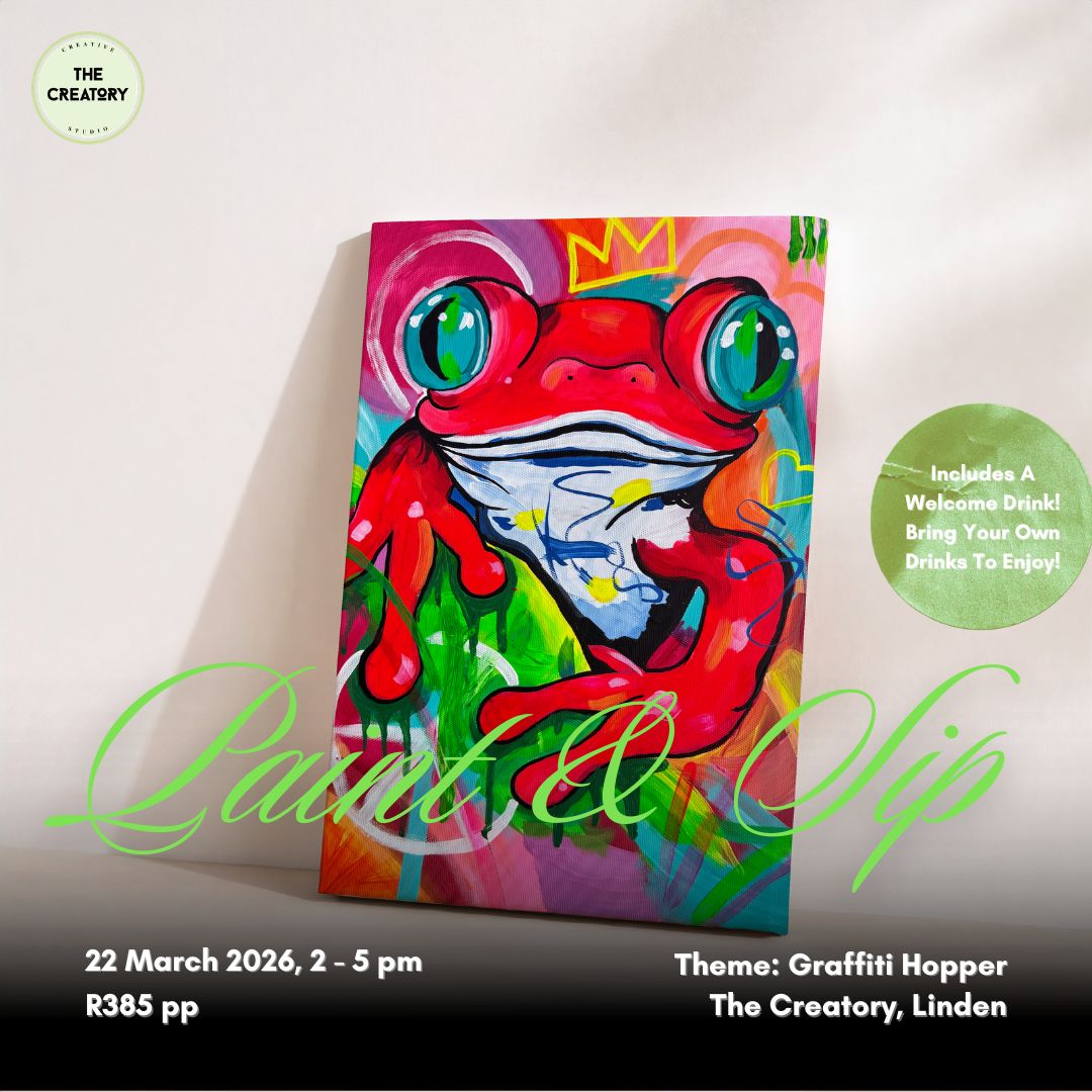 Paint &amp; Sip: Graffiti Hopper - 22 March 2026