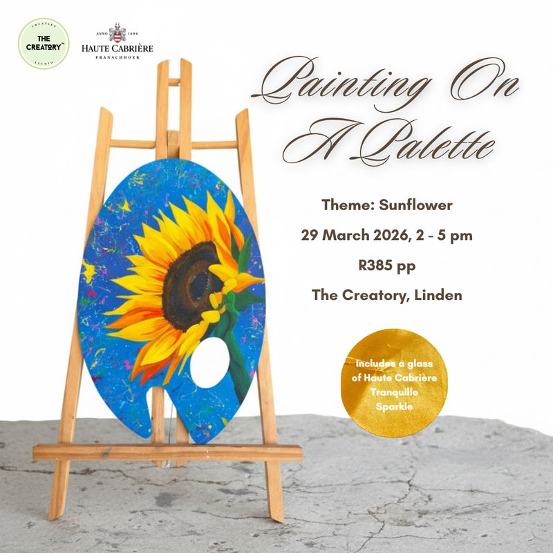 Painting On A Palette: Sunflower - 29 March 2026