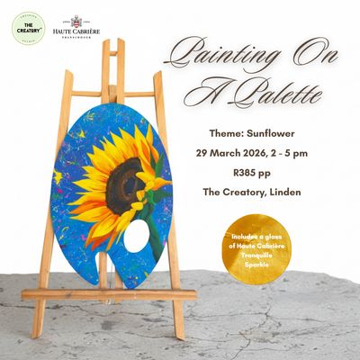 Painting On A Palette: Sunflower - 29 March 2026