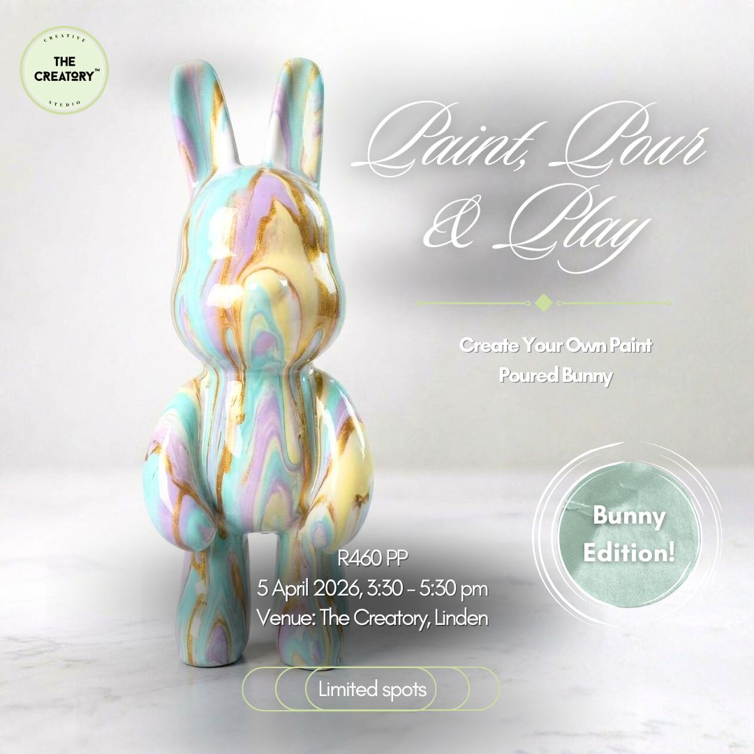 Paint, Pour &amp; Play: Bunny Edition - 5 April 2026