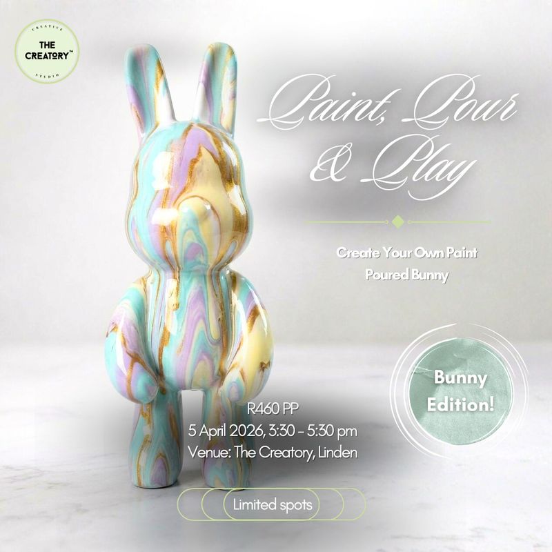 Paint, Pour &amp; Play: Bunny Edition - 5 April 2026