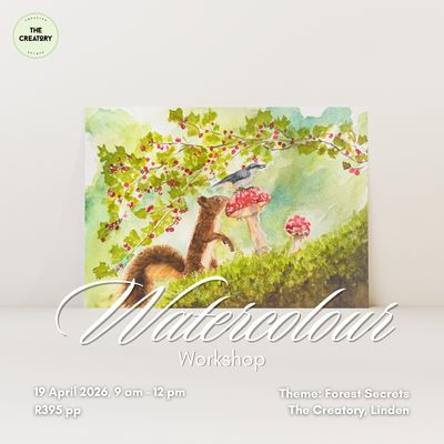 Watercolour Workshop: Forest Secrets - 19 April 2026