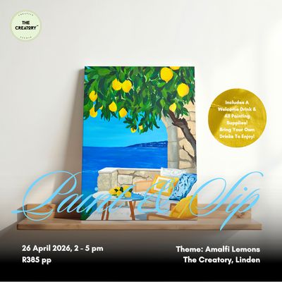 Paint &amp; Sip: Amalfi Lemons - 26 April 2026
