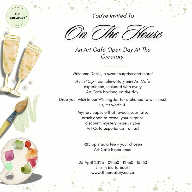 On The House - Art Cafe Open Day - 25 April 2026