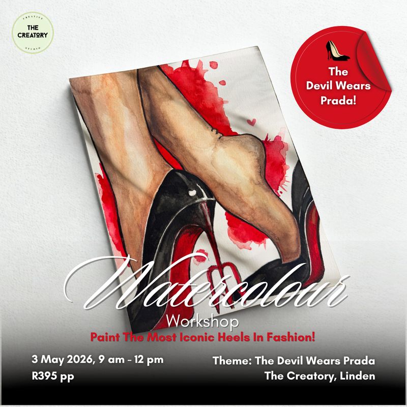 Watercolour Workshop: The Devil Wears Prada - 3 May 2026