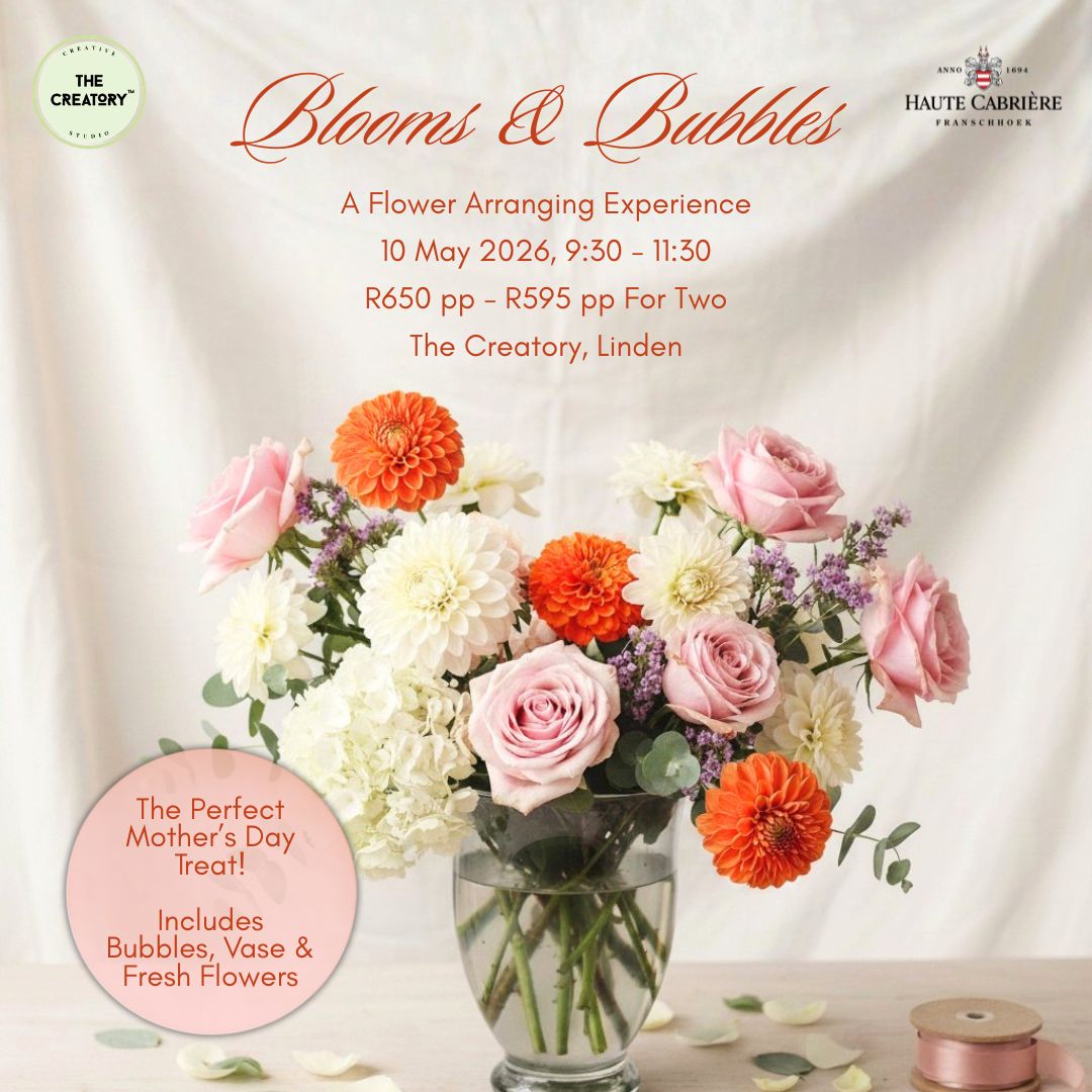 Blooms &amp; Bubbles - 10 May 2026
