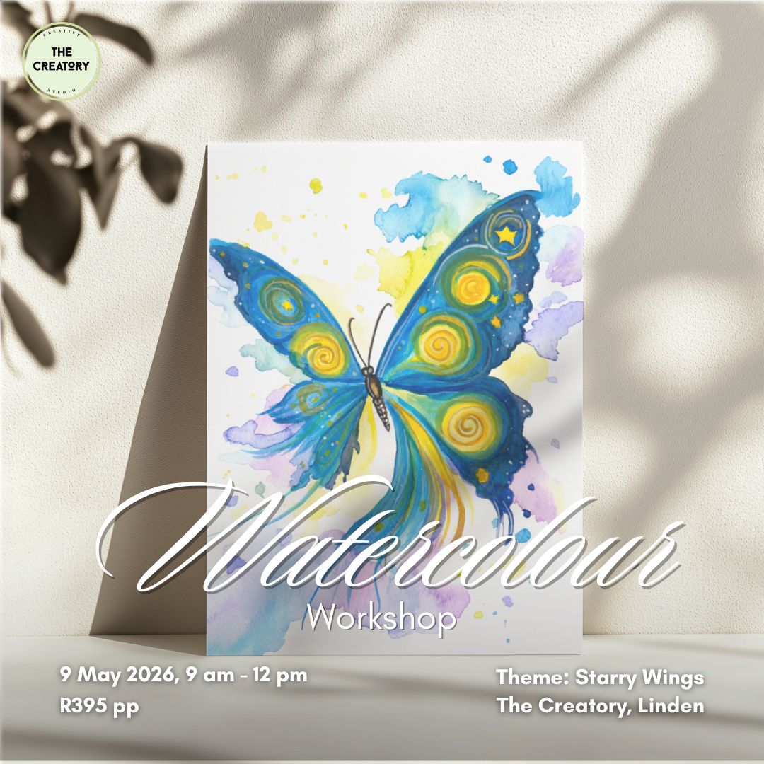 Watercolour Workshop: Starry Wings - 9 May 2026