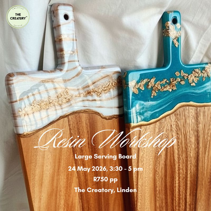 Resin Workshop: Large Serving Board - 24 May 2026
