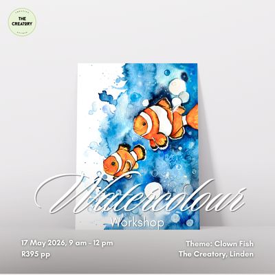 Watercolour Workshop: Clown Fish - 17 May 2026