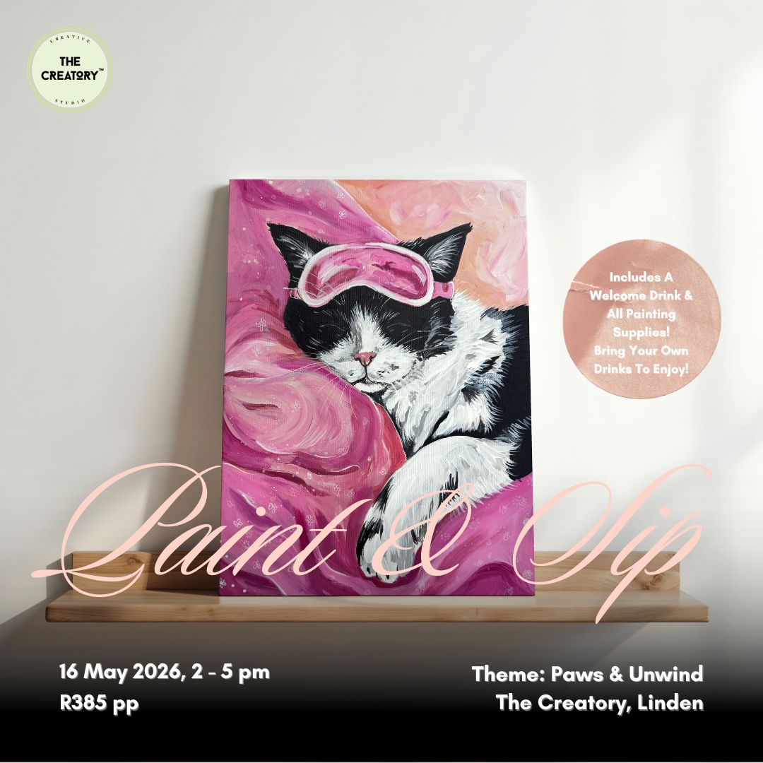 Paint &amp; Sip: Paws &amp; Unwind - 16 May 2026