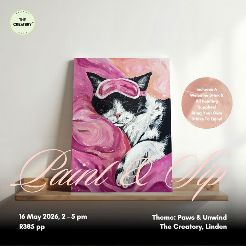 Paint &amp; Sip: Paws &amp; Unwind - 16 May 2026