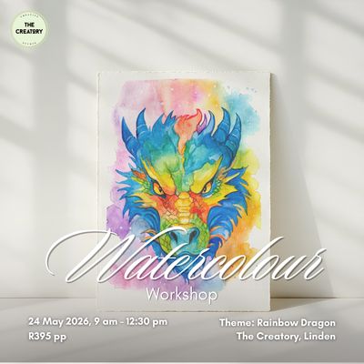 Watercolour Workshop: Rainbow Dragon - 24 May 2026