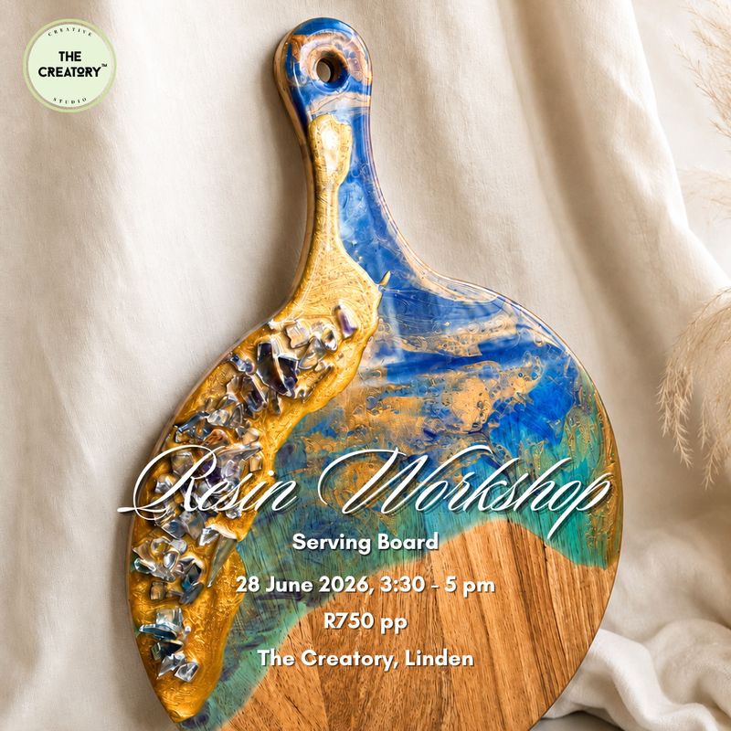 Resin Workshop: Serving Board - 28 June 2026